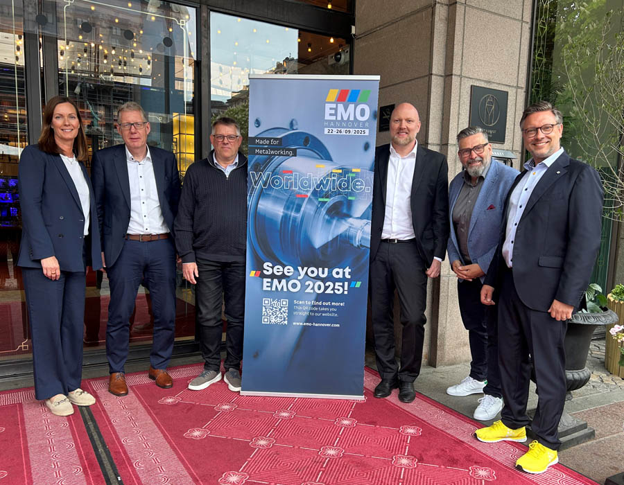MODIG Machine Tool proudly participated in the EMO World Tour 2025 press conference held yesterday in Stockholm, Sweden.
